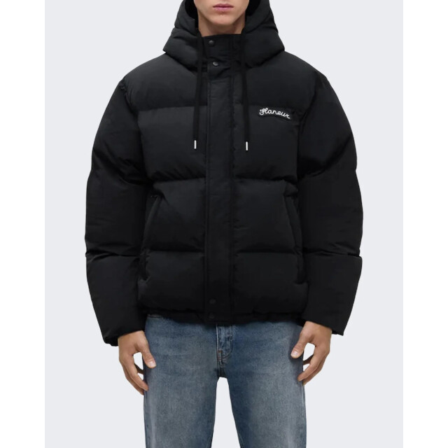 Flaneur Homme Heren signature puffer jacket FOUT072-999 large