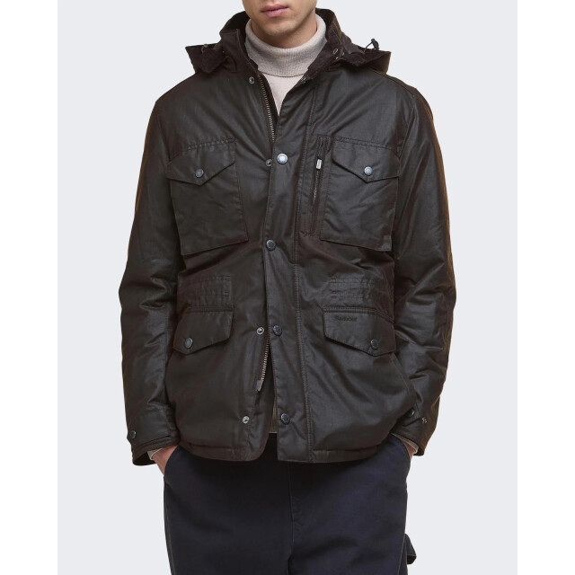 Barbour Heren winter sapper wax jacket MWX2203-BR91 large