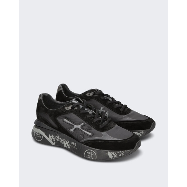 Premiata Heren moerun sneaker VAR 6445-BLACK large