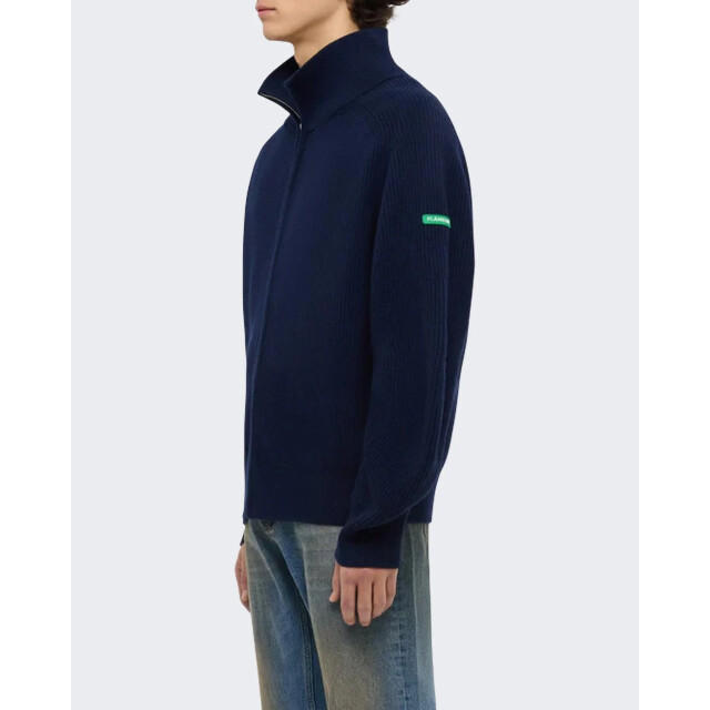 Flaneur Homme Heren badge knit cardigan FKNI048-788 large