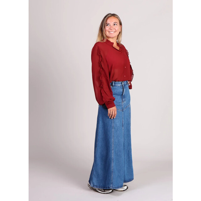 Moss Copenhagen Mschlaurentine rue denim rok 9605828247880 large