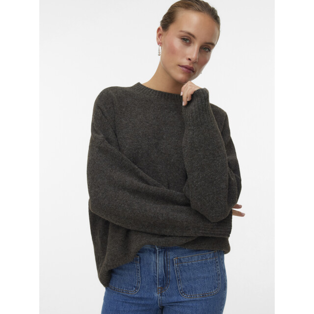 Vero Moda vmboom ls o-neck pullover ga noos 10320463 chocolate torte 06712.880.0026 large
