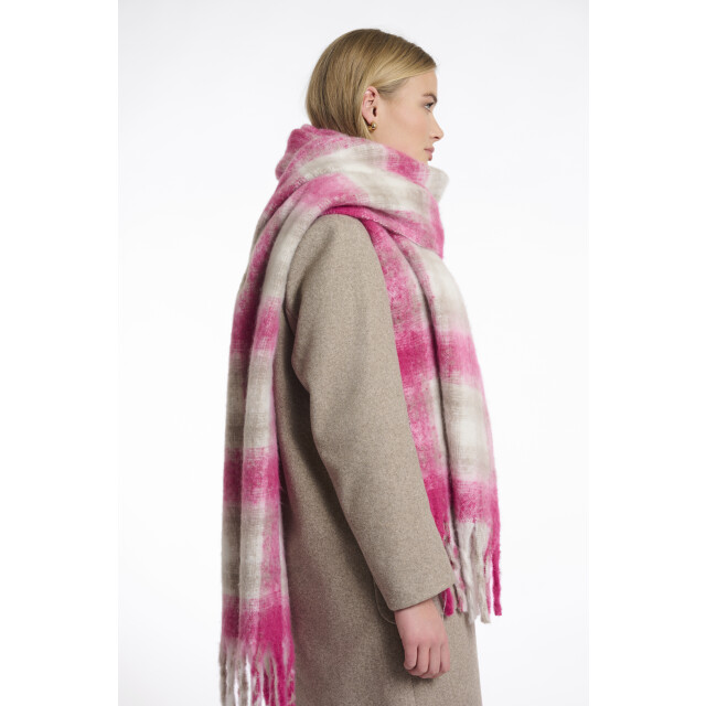 Rino & Pelle checked scarf hipke.7002512 deep 06811.620.0007 large