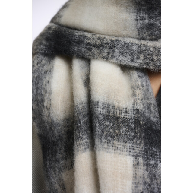 Rino & Pelle checked scarf hipke.7002512 light grey 06811.910.0001 large