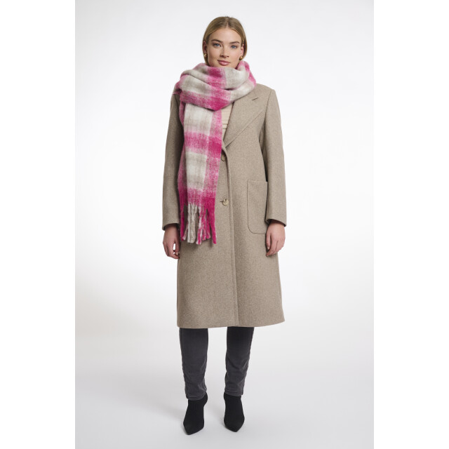 Rino & Pelle checked scarf hipke.7002512 deep 06811.620.0007 large