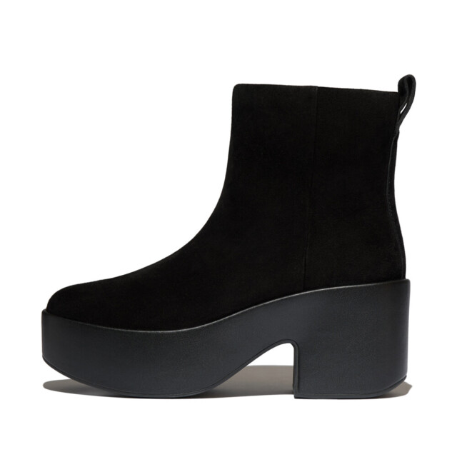 FitFlop Platfforms suede heeled ankle boots E5J large