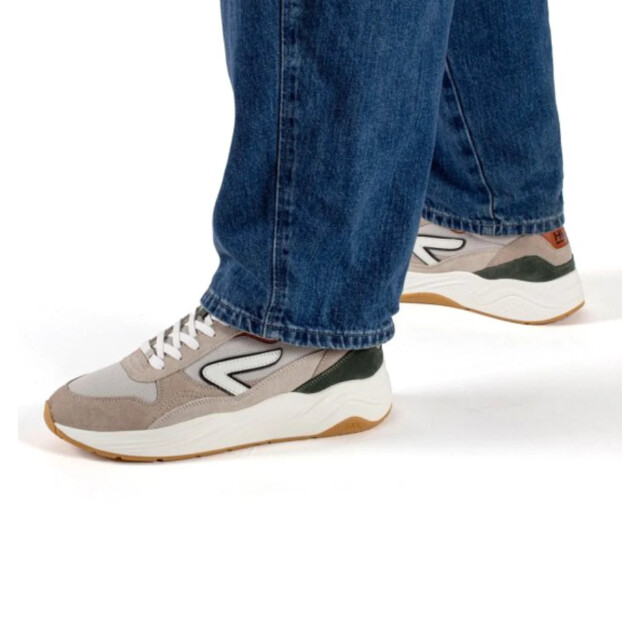 Hub  Glide light bone/off white/dark rust lage sneakers heren M6104S43-S23-C42 large