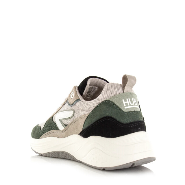 Hub  Glide light bone/off white/green lage sneakers heren M6104S43-S23-C41 large