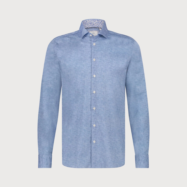 Blue Industry Het luxe textuur overhemd | 5117.51-INDIGO large