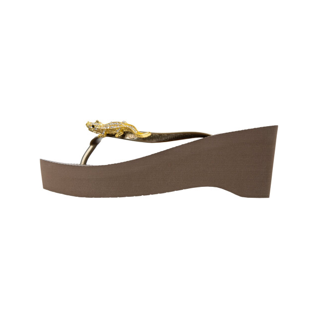 Uzurii Gold crocodile switch high heel taupe 7151243181531549125192392038897885512-20121165 large