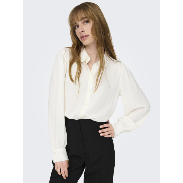 Jacqueline de Yong divya l/s shirt wvn 15283183 cloud dancer 06615.198.0043 large