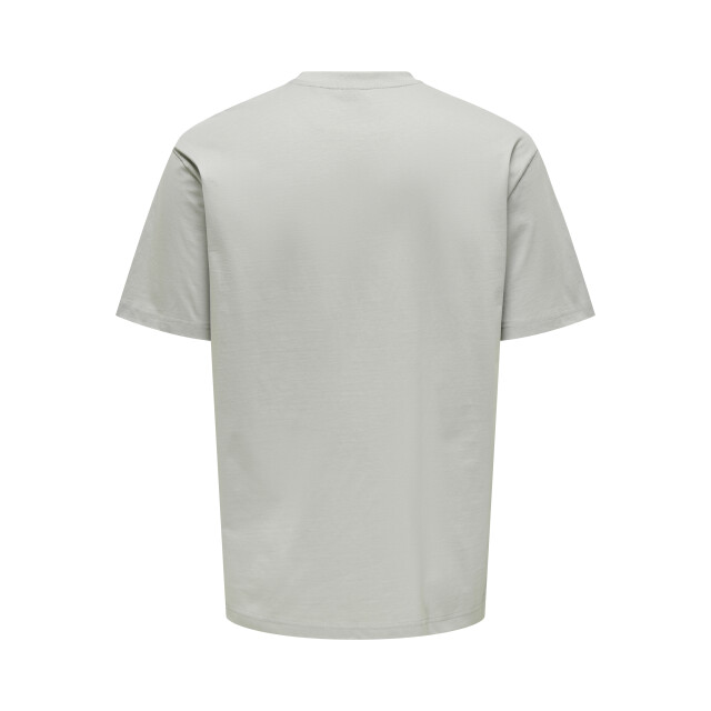 Only & Sons onsfred life rlx ss tee noos 22022532 mirage gray 05011.940.0071 large