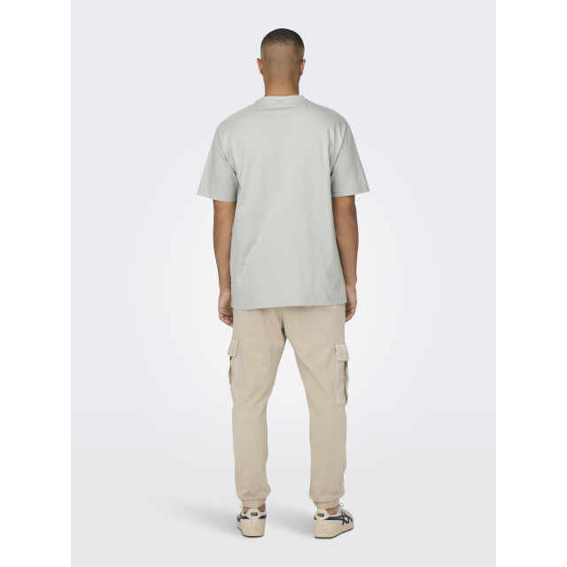 Only & Sons onsfred life rlx ss tee noos 22022532 mirage gray 05011.940.0071 large