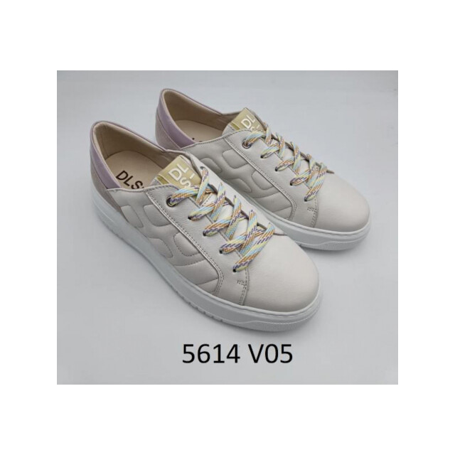 DL Sport trendy sneaker beige 5614-03 large