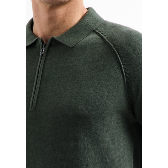 No Excess Heren polo trui 29230962sn 052 dark green NoExcess Trui 29230962SN 052DarkGreen large