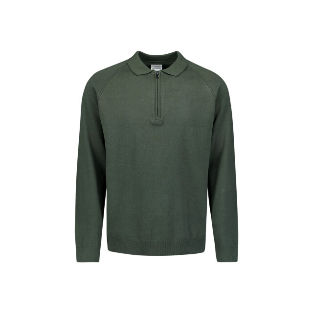 No Excess Heren polo trui 29230962sn 052 dark green NoExcess Trui 29230962SN 052DarkGreen large