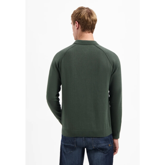 No Excess Heren polo trui 29230962sn 052 dark green NoExcess Trui 29230962SN 052DarkGreen large