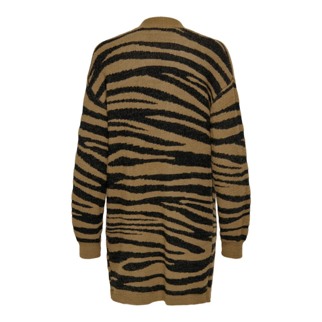 Jacqueline de Yong Lorraine animal l/s long cardigan 15328366 large