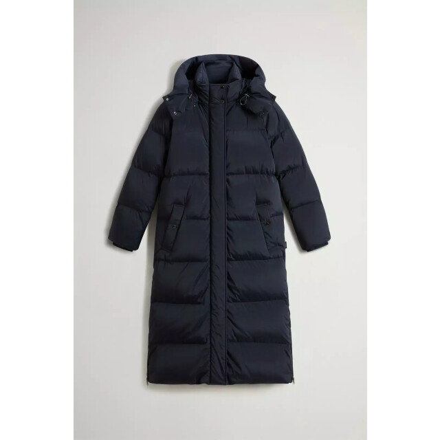 Woolrich Women extra long kelly parka melton 159722056 large