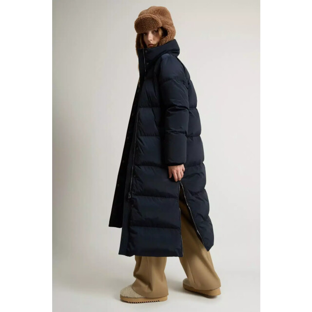 Woolrich Women extra long kelly parka melton 159722056 large