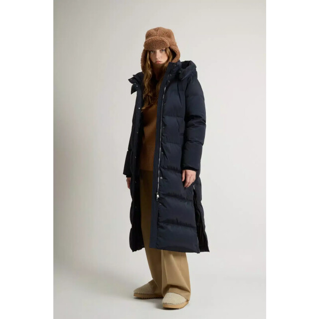 Woolrich Women extra long kelly parka melton 159722056 large