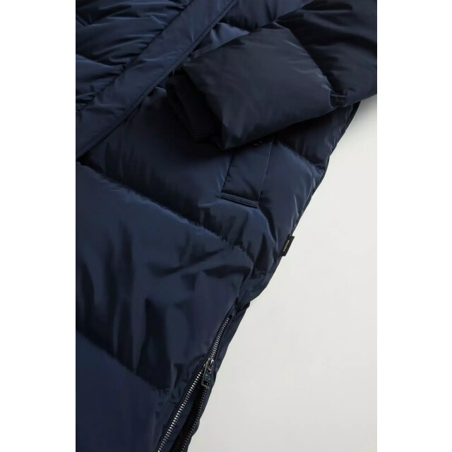 Woolrich Women extra long kelly parka melton 159722056 large