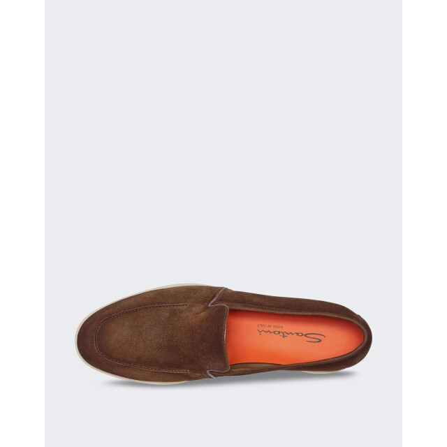 Santoni Heren malibu loafer brown MGAR18829TICS-EAAM21 large