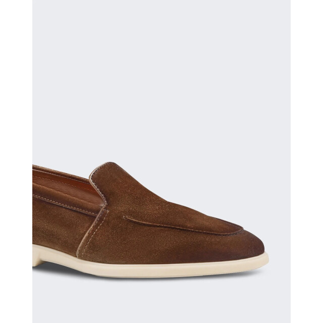 Santoni Heren malibu loafer brown MGAR18829TICS-EAAM21 large
