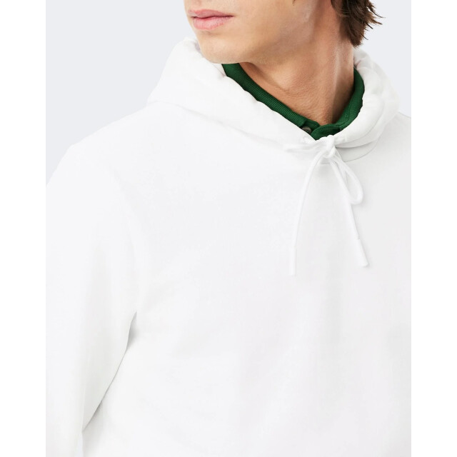 Lacoste Heren fleece hoodie SH9623-001 large