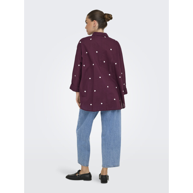 Only Onlnew lina grace ls emb shirt noos 15283743 large