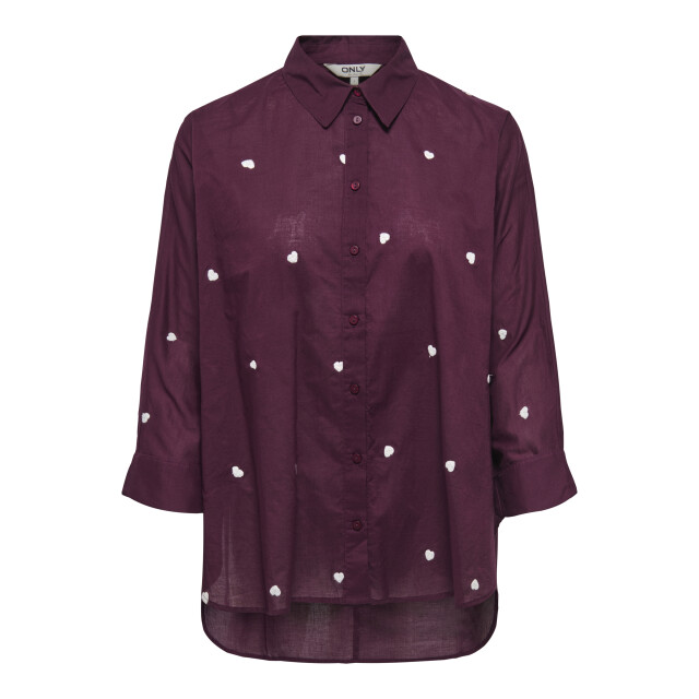 Only Onlnew lina grace ls emb shirt noos 15283743 large