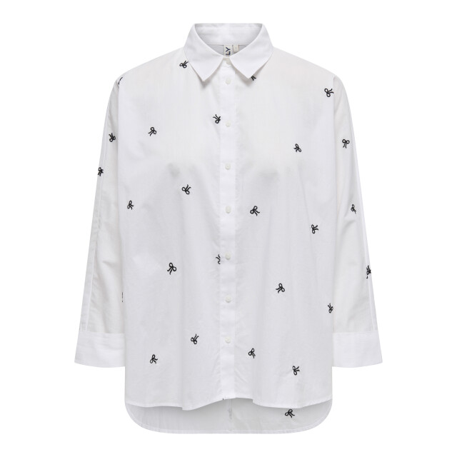 Only Onlnew lina grace ls emb shirt noos 15283743 large