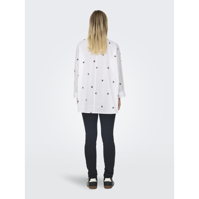 Only Onlnew lina grace ls emb shirt noos 15283743 large