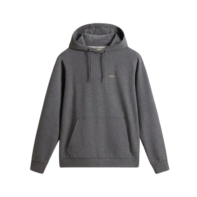 Woolrich Logo interlock hoodie cfwosw2002mrut5195 CFWOSW2002MRUT5195 large