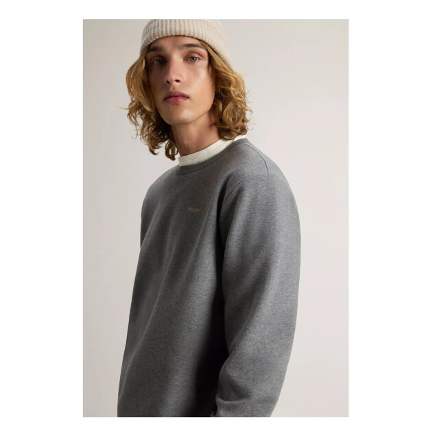 Woolrich Logo interlock crewneck cfwosw2000mrut5195 CFWOSW2000MRUT5195 large