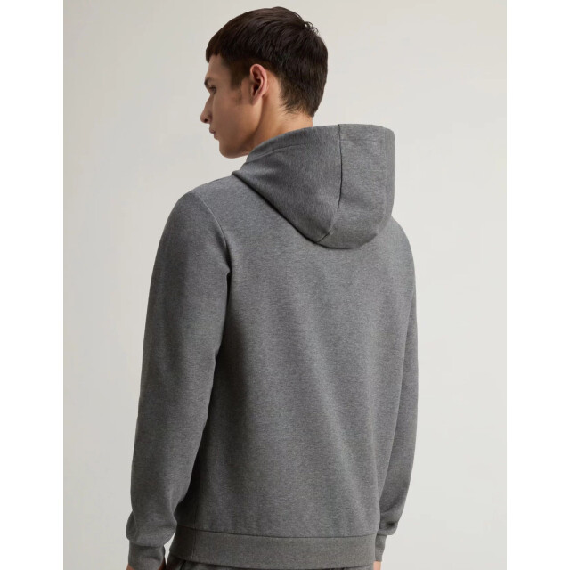 Woolrich Logo interlock hoodie cfwosw2002mrut5195 CFWOSW2002MRUT5195 large