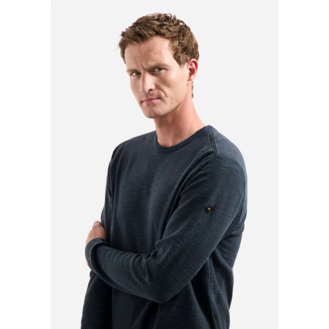 No Excess Pullover crewneck garment dyed + st night N2102-078 large