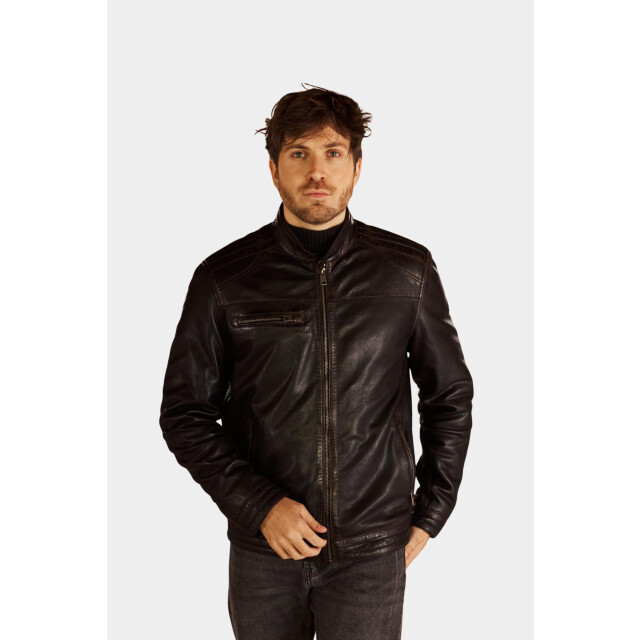 Donders 1860 Lederen jack leather jacket 52695/915 196705 large