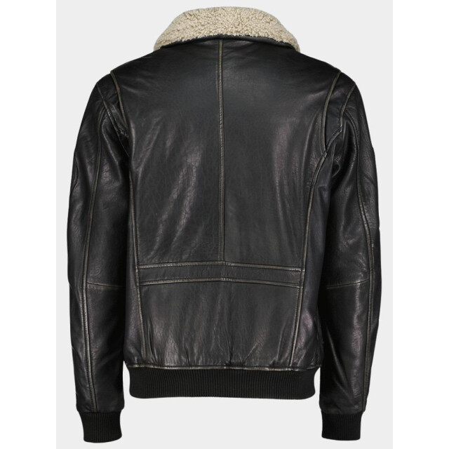 Donders 1860 Lederen jack leather jacket with badges 52696.2/999 196706 large