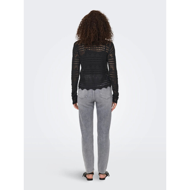 Jacqueline de Yong Sun lay l/s v-neck tie cardigan 15347234 large