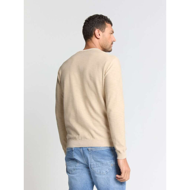 No Excess Pullover crewneck garment dyed + st cement N2102-122 large