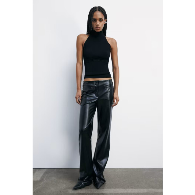 Patrizia Pepe Mouwloo gebreid coltrui-topje 8K0310 large