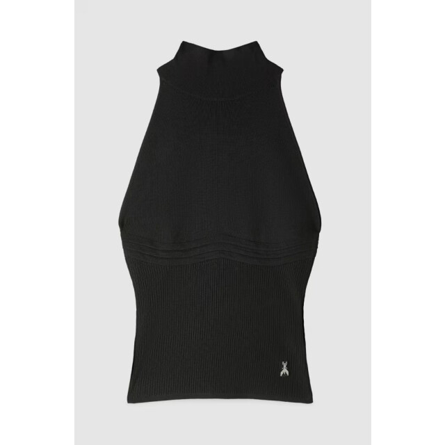 Patrizia Pepe Mouwloo gebreid coltrui-topje 8K0310 large