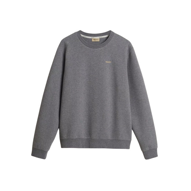 Woolrich Logo interlock crewneck cfwosw2000mrut5195 CFWOSW2000MRUT5195 large
