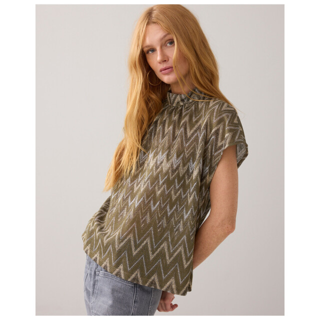 Summum Top zig zag lurex tops 3s5177-30718 3s5177-30718 large