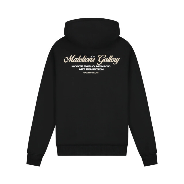 Malelions men gallery zip hoody mm2-aw25-33 900 black 05791.990.0001 large