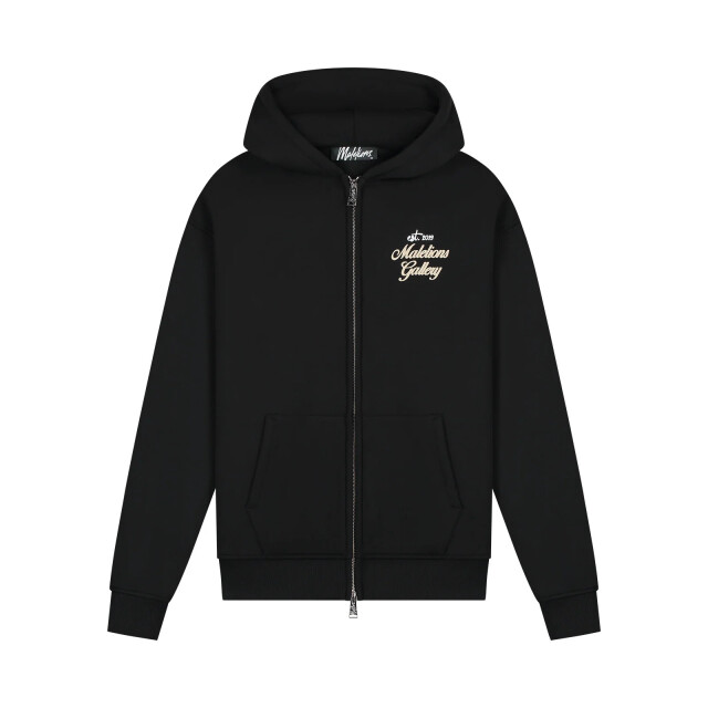 Malelions men gallery zip hoody mm2-aw25-33 900 black 05791.990.0001 large