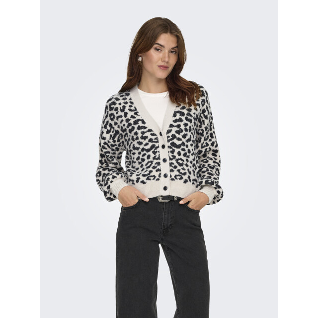 Jacqueline de Yong lorraine animal short cardigan k 15292883 - 06741.939.0007 large