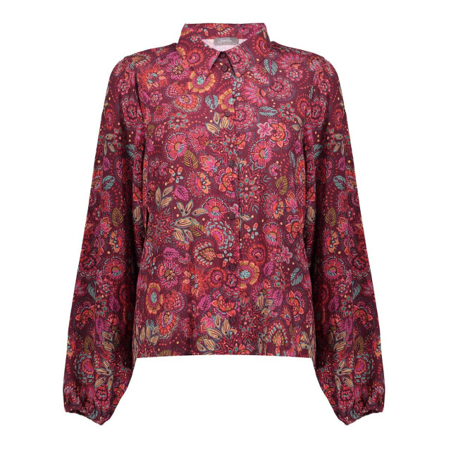 Geisha blouse print 53606-20 445 /red 06615.758.0002 large