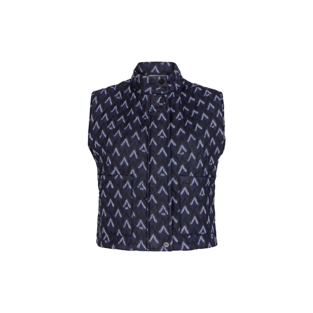 Lofty Manner harper qj41 gilet harper 823 zigzag print 06226.261.0015 large